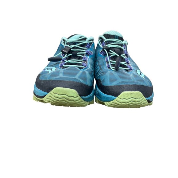 Saucony Everun Mud womans teal blue hiking trail sneakers Sz 11 SKU 9606 - Picture 10 of 13